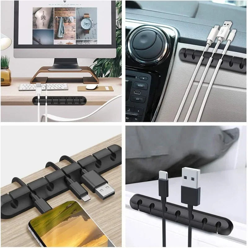 מארגן כבלי USB מסיליקון