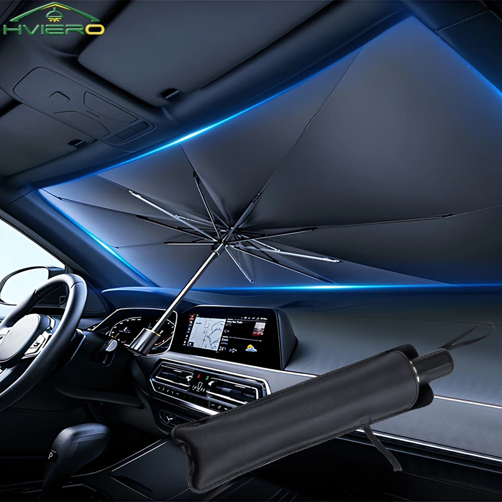 מגן שמש מתקפל לרכב