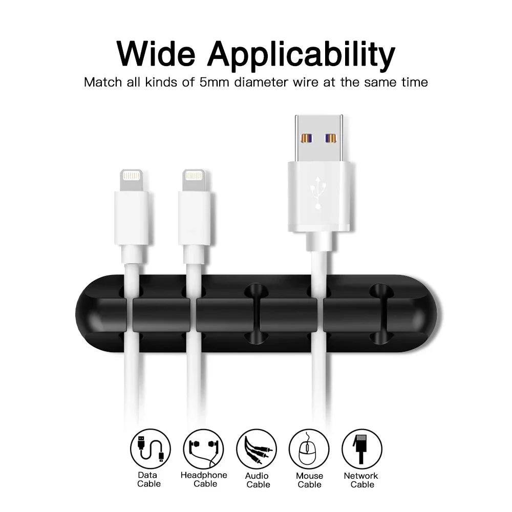 מארגן כבלי USB מסיליקון